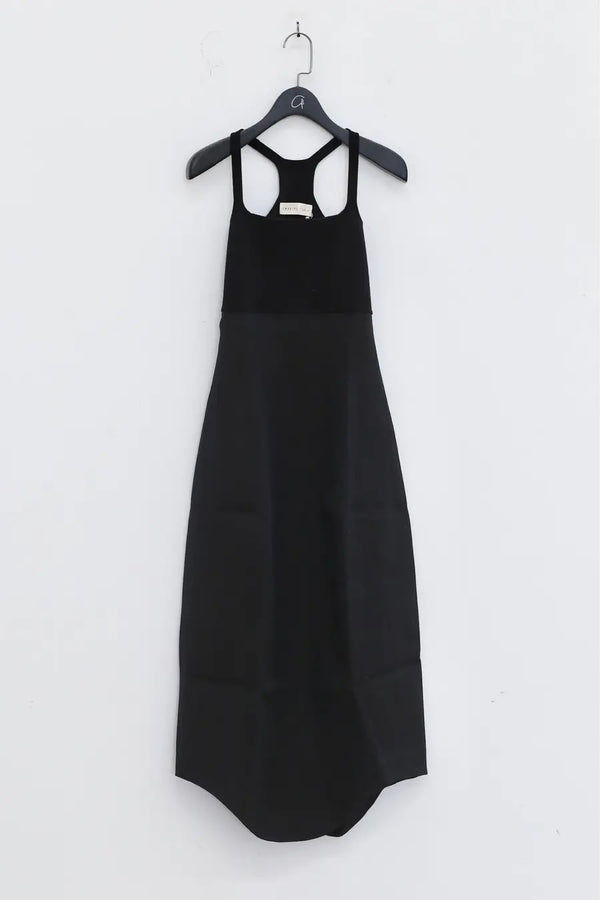 SWAYING/KNIT Knitted Panel Dress SW22SSL23 Dark Grey/Black PS48